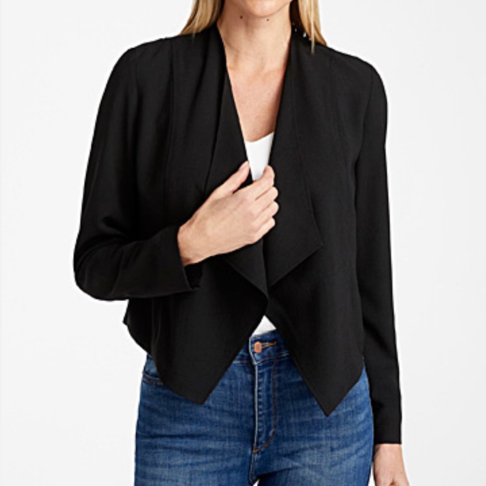 Dotti cascading point blazer sz 8